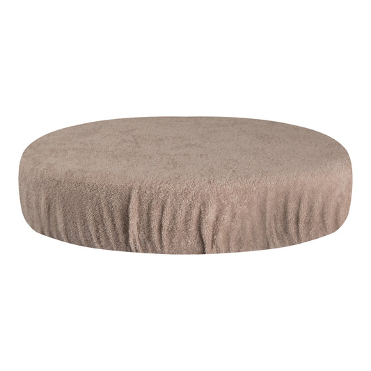 FROTTEEBEZUG FÜR BEIGE HOCKER