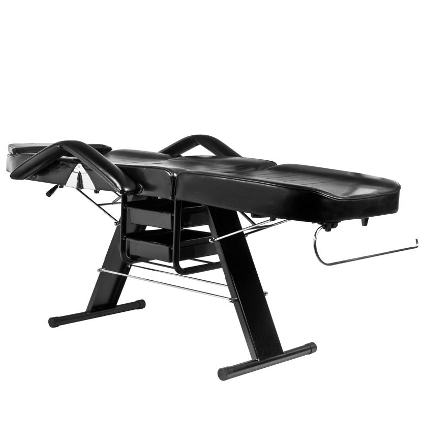 Kosmetikliege a 202 schwarz mit aufbewahrungsladen