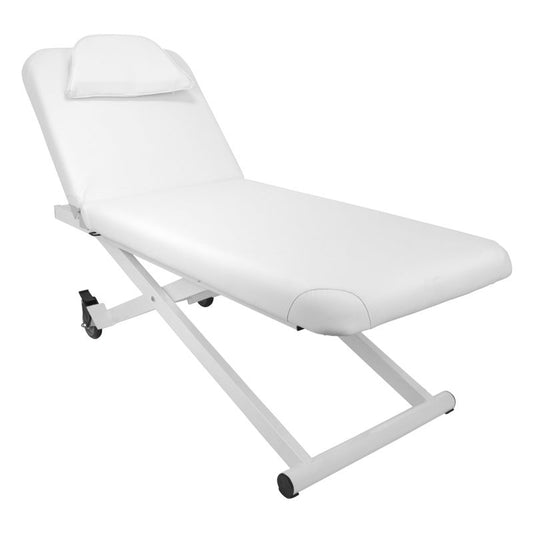Elektrische massageliege azzurro 329d 1 motor weiss