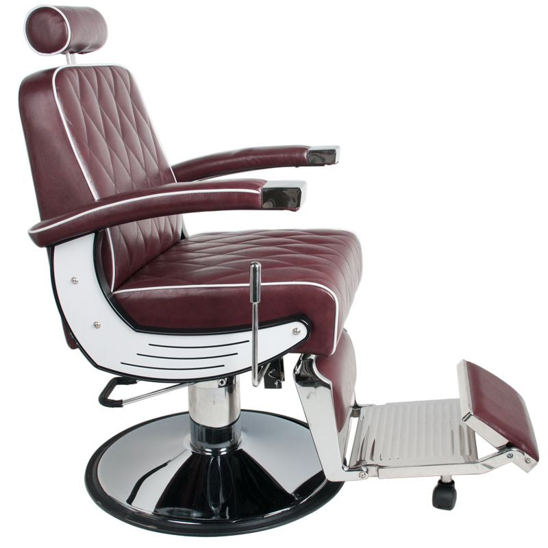 Gabbiano barberstuhl imperial bordeauxrot