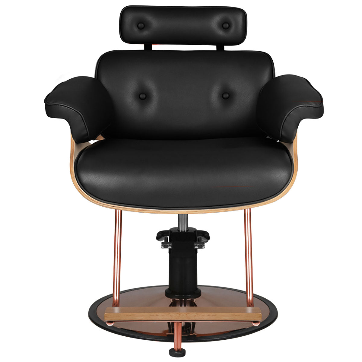 Gabbiano friseurstuhl florenz schwarz