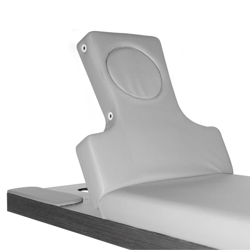 Spa-kosmetikliege azzurro wood 815b grey mit beleuchtung beheizbar