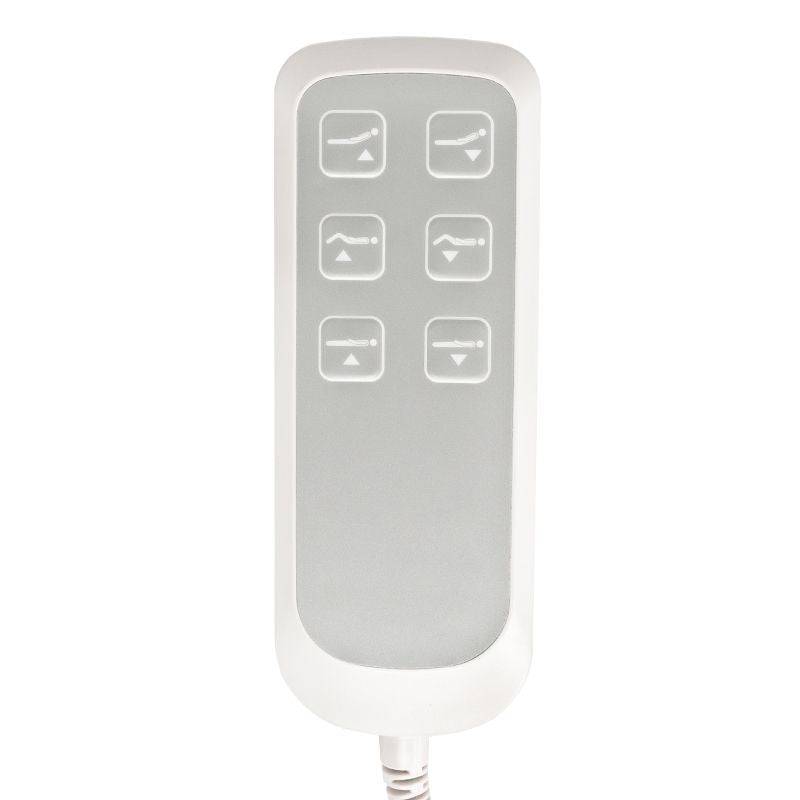 Elektrische kosmetikliege SILLON lux 273b + hocker 304 Weiß