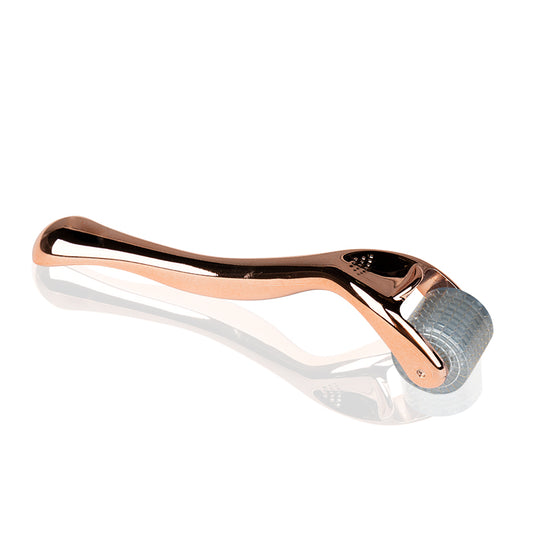 DERMAROLLER ZUR MESOTHERAPIE ROSE GOLD 0,75mm 192 TITANNADELN