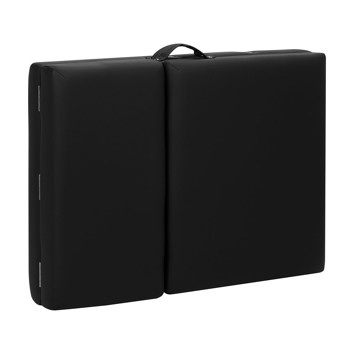 MASSAGELIEGE AUS HOLZ KLAPPBAR KOMFORT ACTIVFIZJO LUX 3-SEKTIONEN 190X70 SCHWARZ