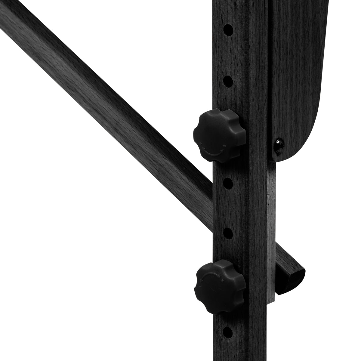 Klappbare Massageliege aus Holz Komfort Activ Fizjo 2 Segmente rosa schwarz Holz