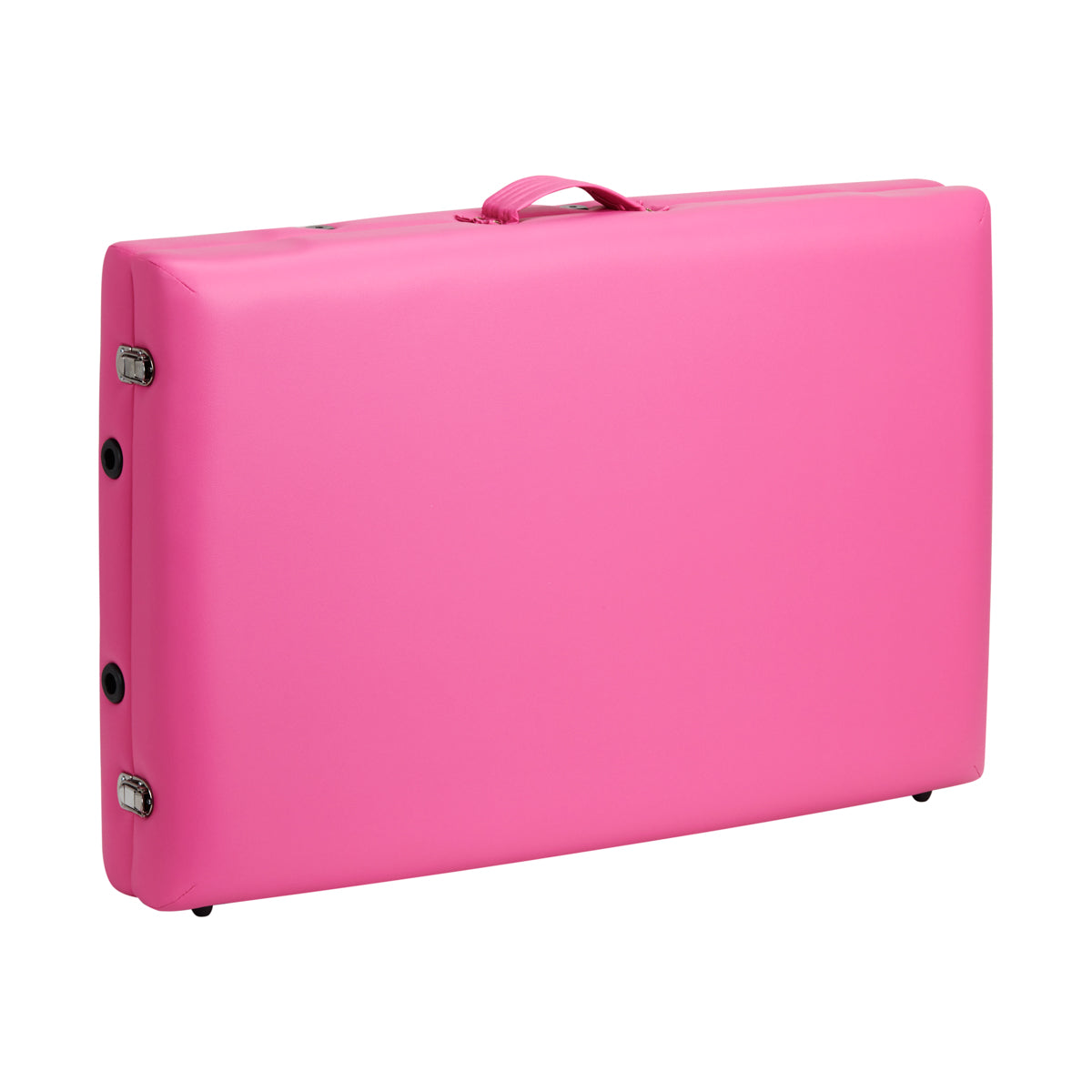 Klappbare Massageliege aus Holz Komfort Activ Fizjo 2 Segmente rosa schwarz Holz