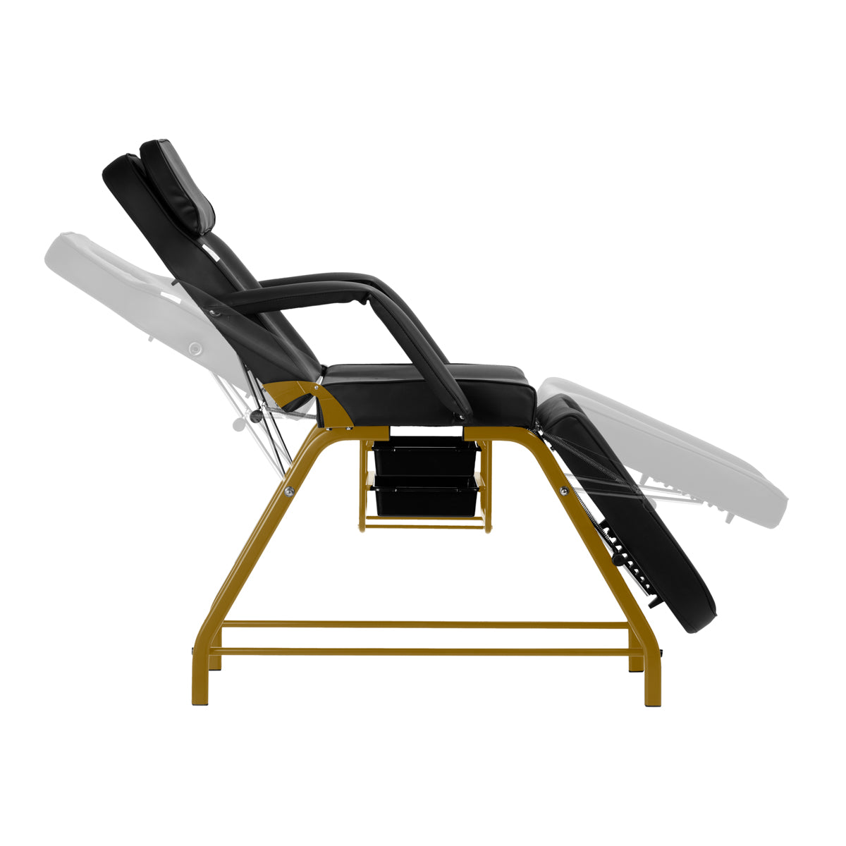 Kosmetikstuhl 557G mit Küvetten schwarz