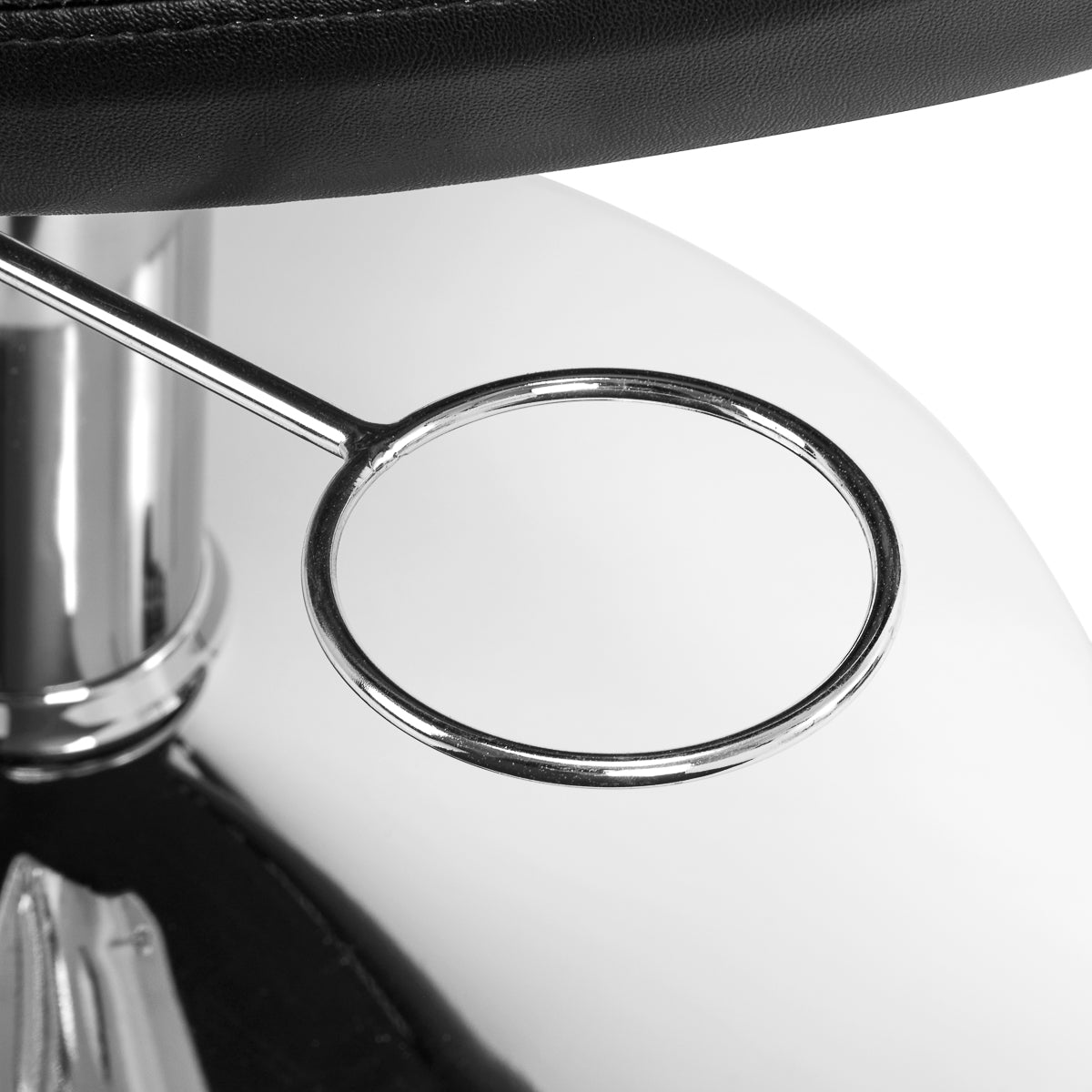 Friseurstuhl Gabbiano Parma Schwarz