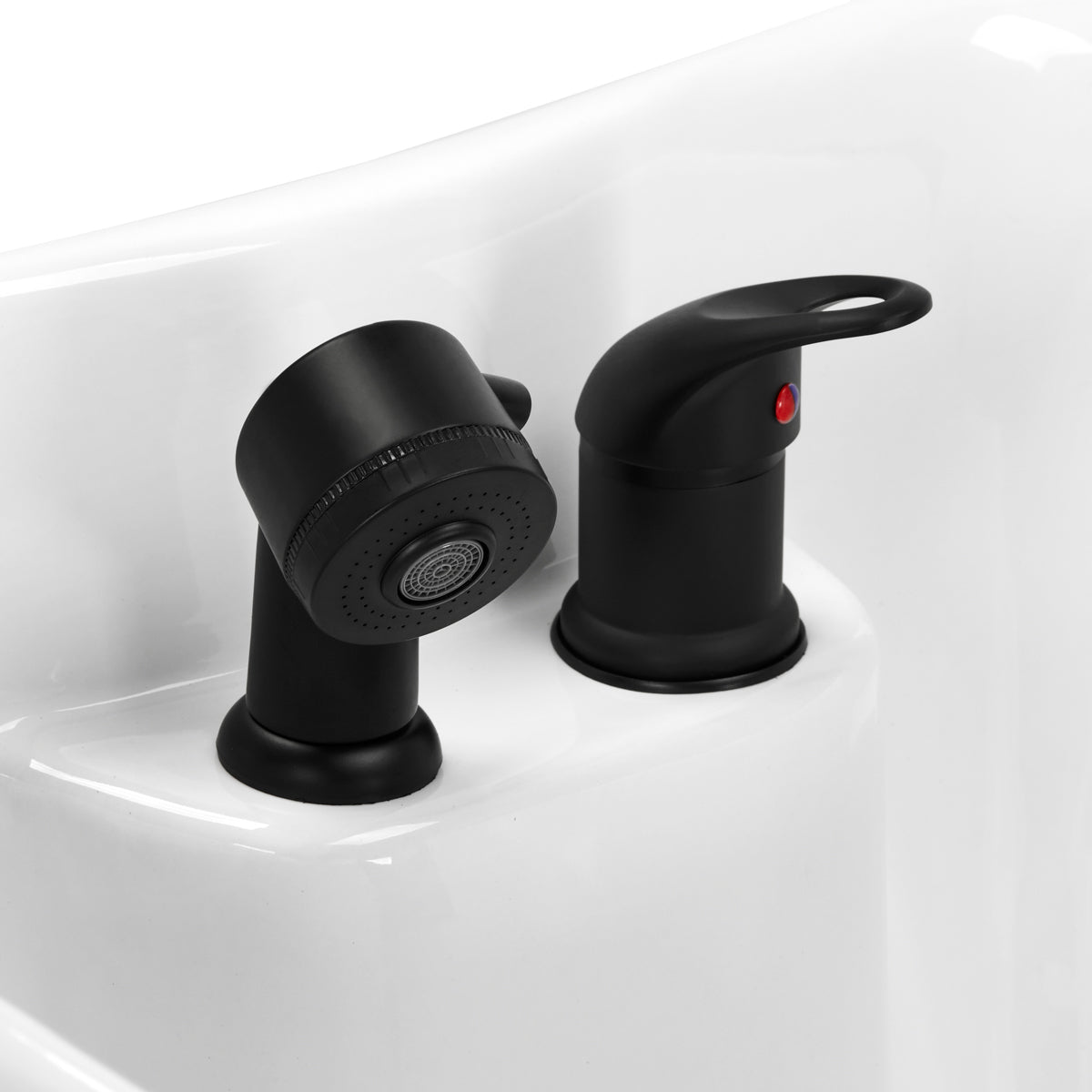 Friseur-Waschanlage Turyn schwarz