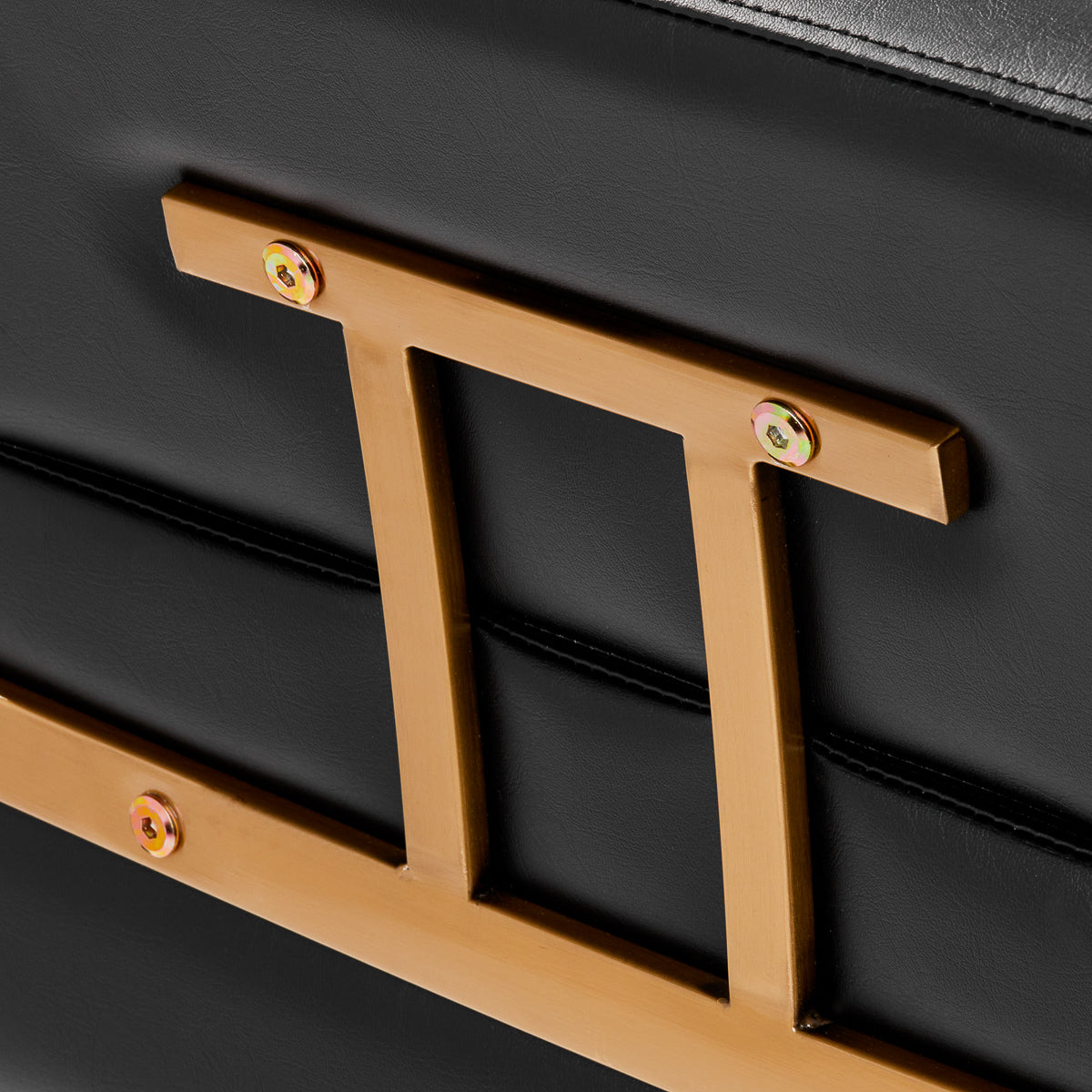 Porto-GM Friseurstuhl schwarz