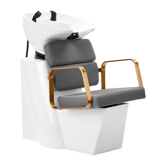 Friseur-Waschstation Porto-GM grau
