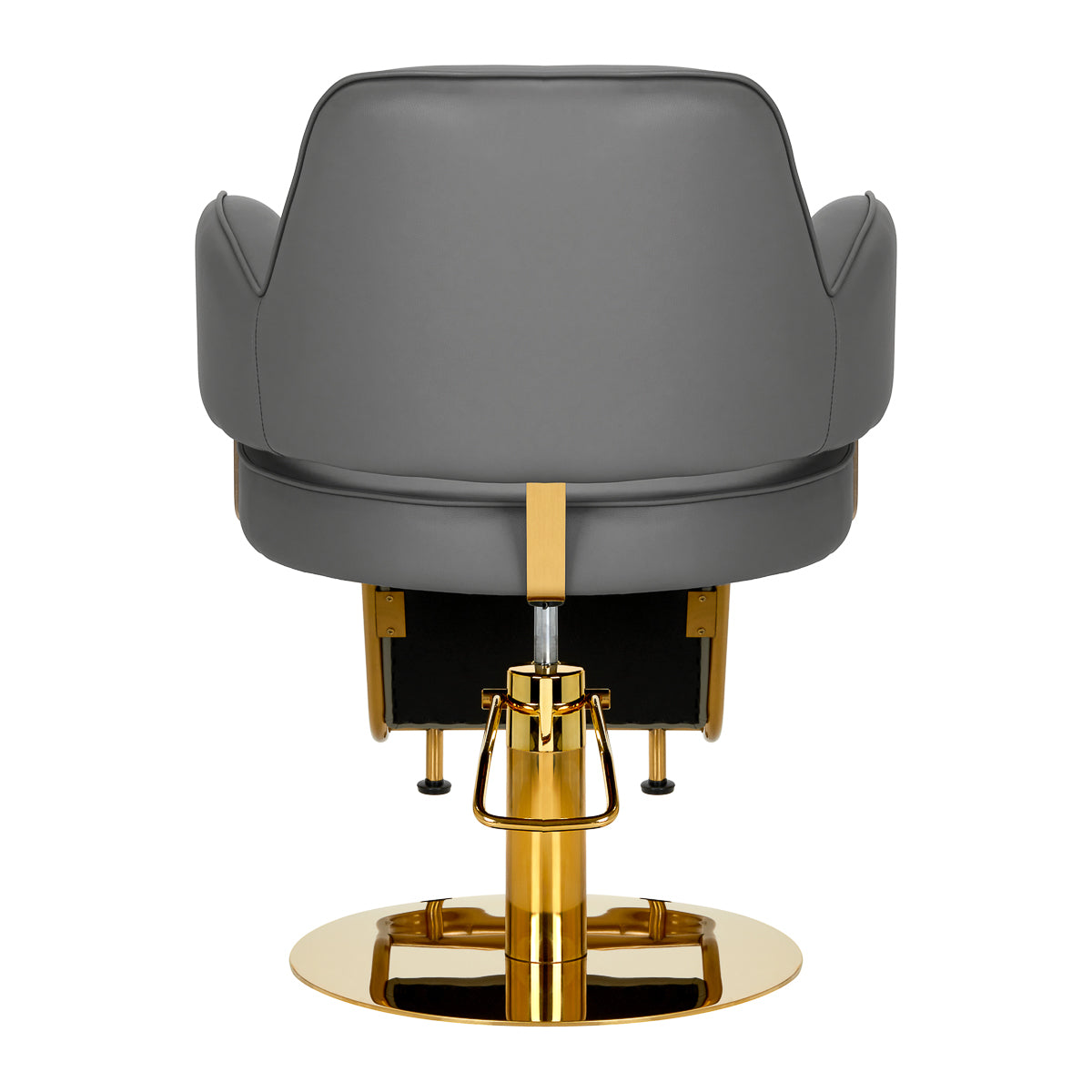 Friseurstuhl Gabbiano Linz NQ Gold Grau