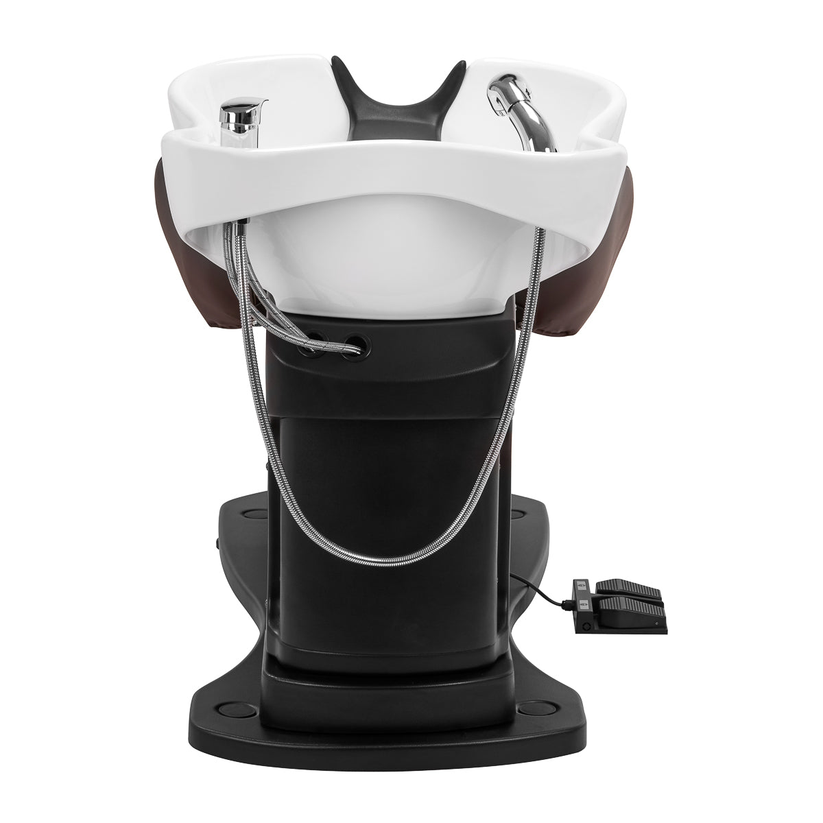 Gabbiano elektrische Friseur-Waschanlage TRYCHO braun