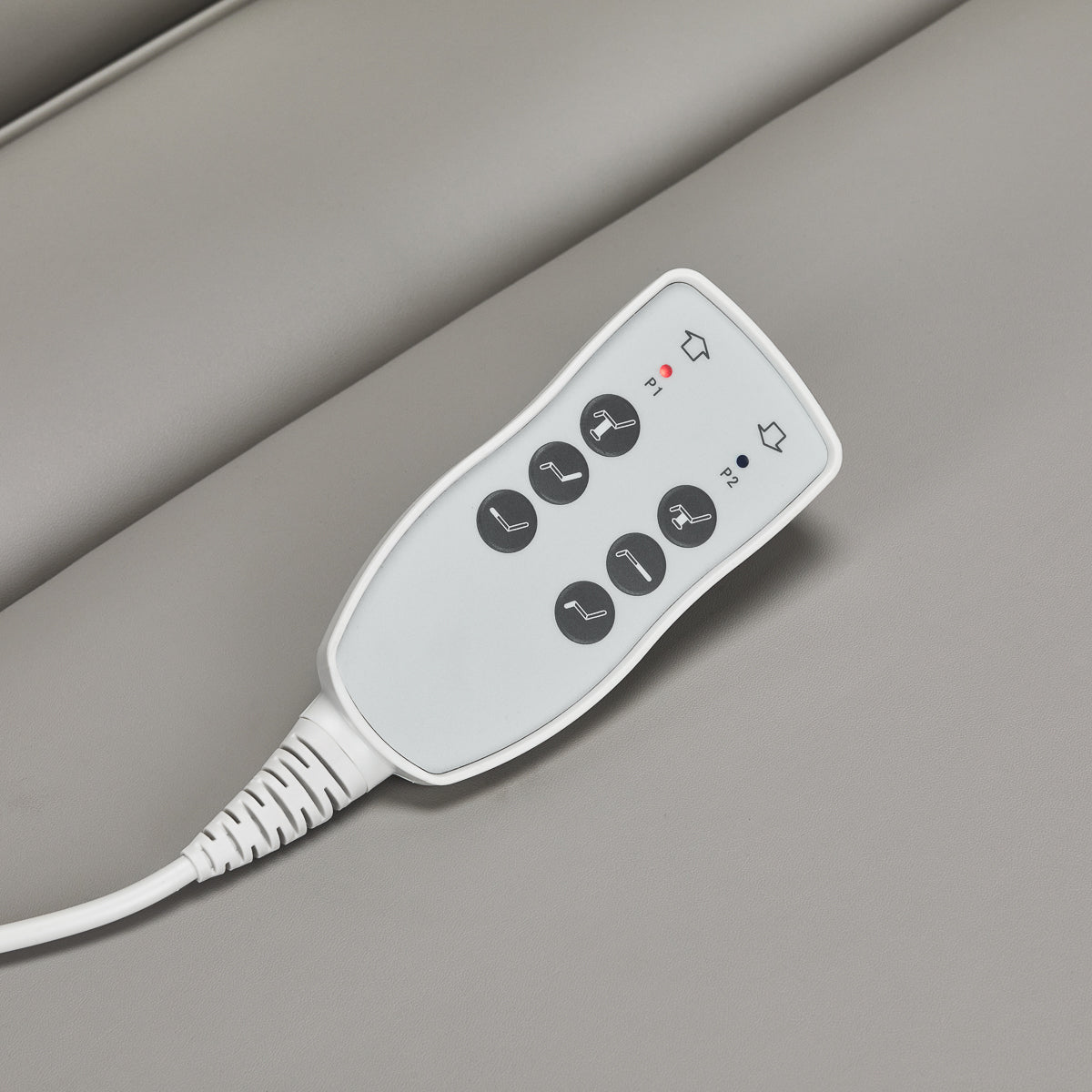 Elektr. Kosmetikstuhl Azzurro 891 grau