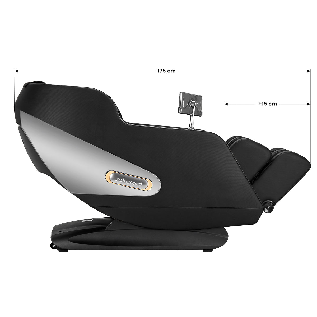 Sakura Massagesessel Comfort Plus 806 Schwarz
