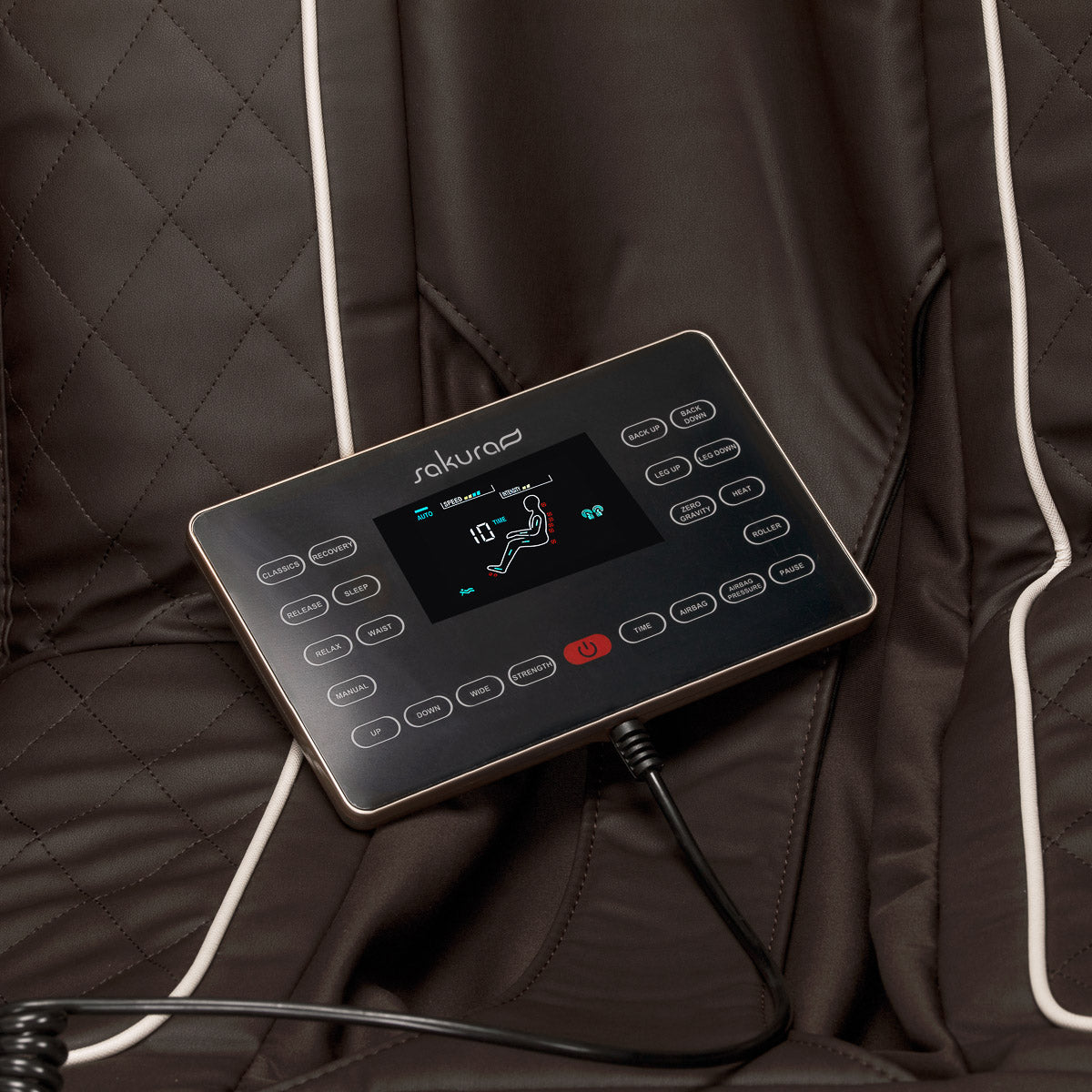 Sakura Massagesessel Comfort Plus 806 in Braun