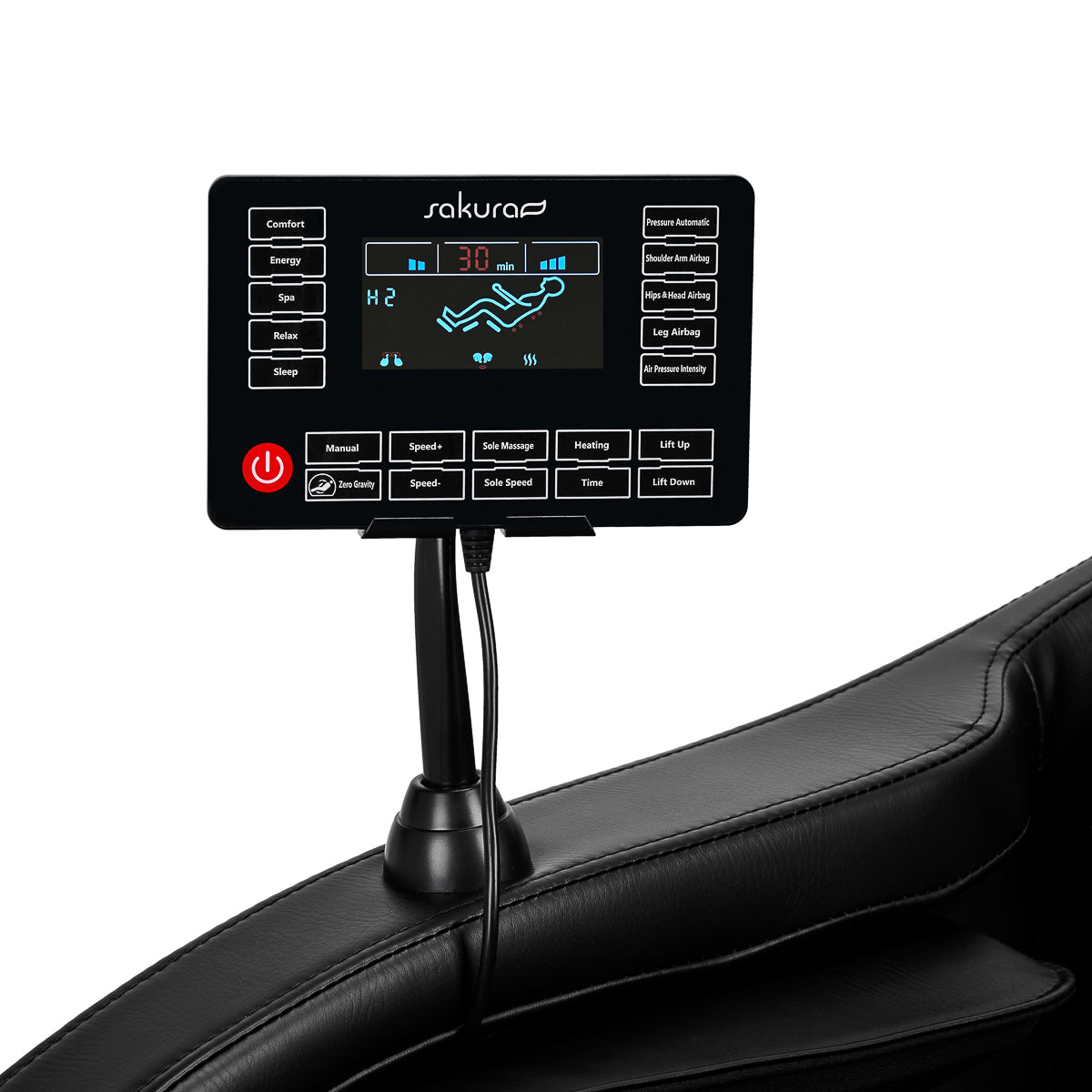 Sakura Massagesessel 305 Holzoptik