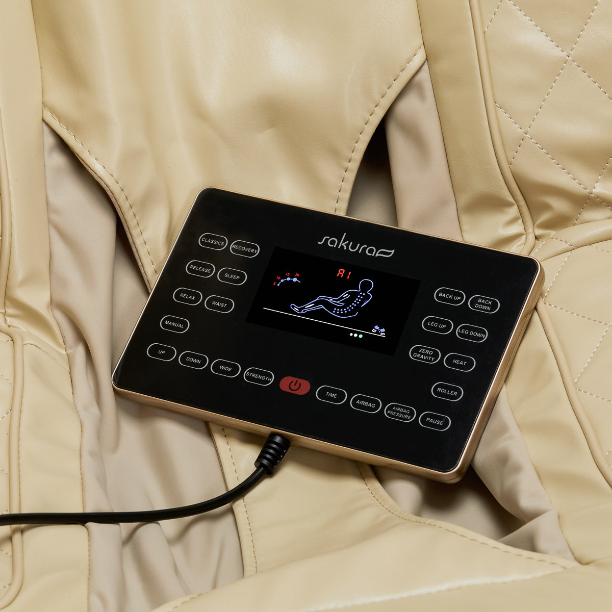 Sakura Massagesessel Comfort Plus 806 in Beige