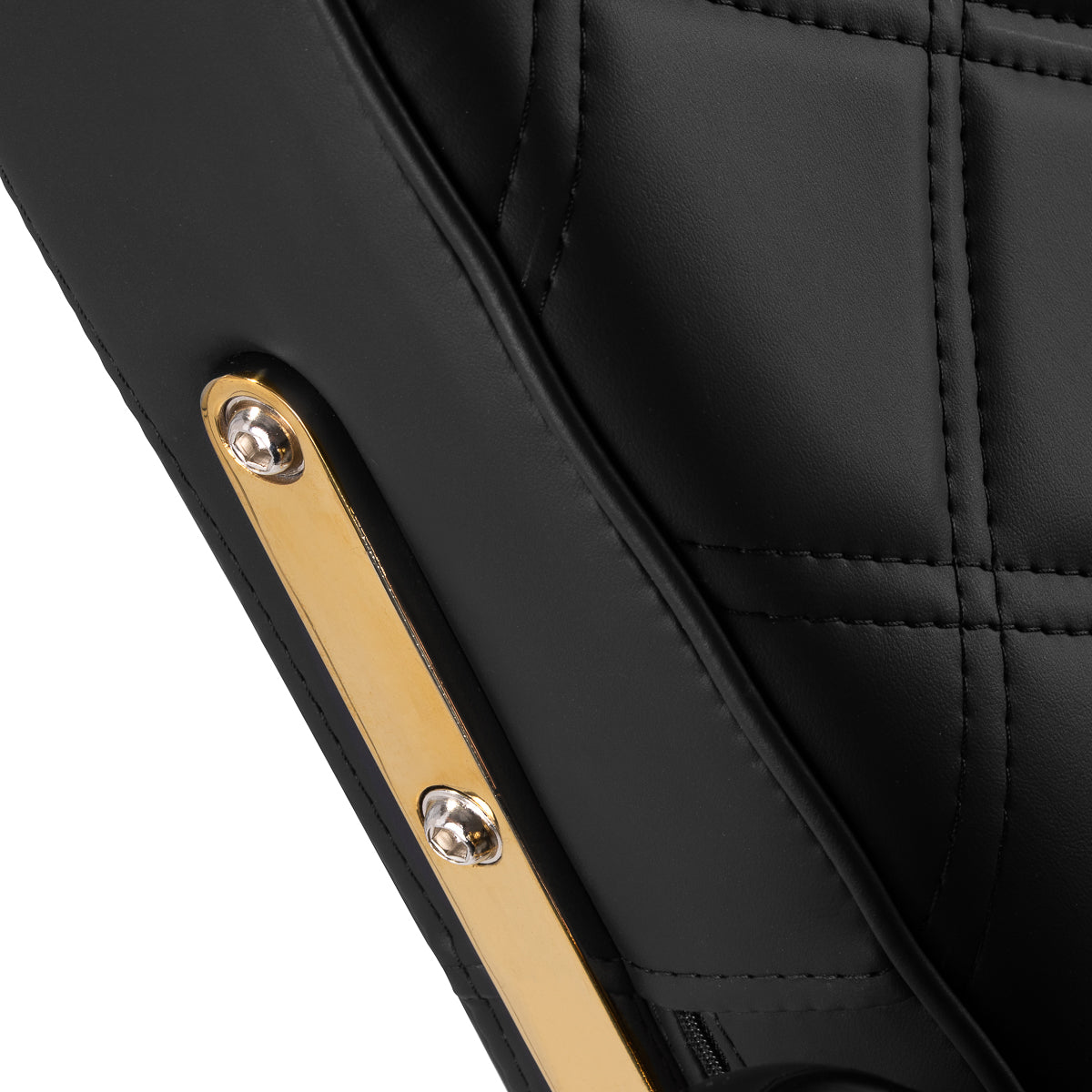 Barberstuhl Leonardo Gold Schwarz