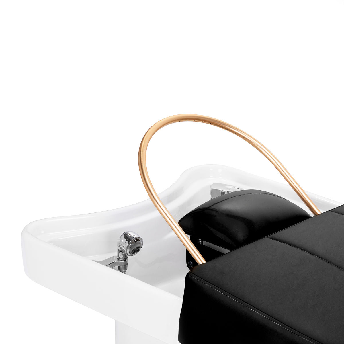 Gabbiano Friseurwaschbecke Liege Head Spa schwarz