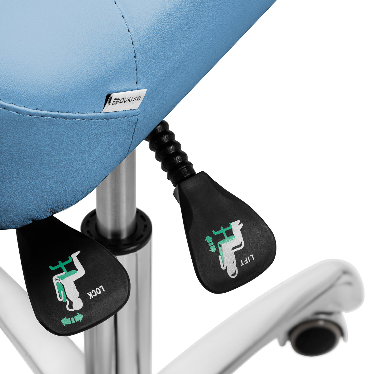 Podologiehocker Giovanni medical blau