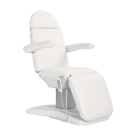 Sillon Eclipse 4 Motor elektrische Kosmetikliege weiß