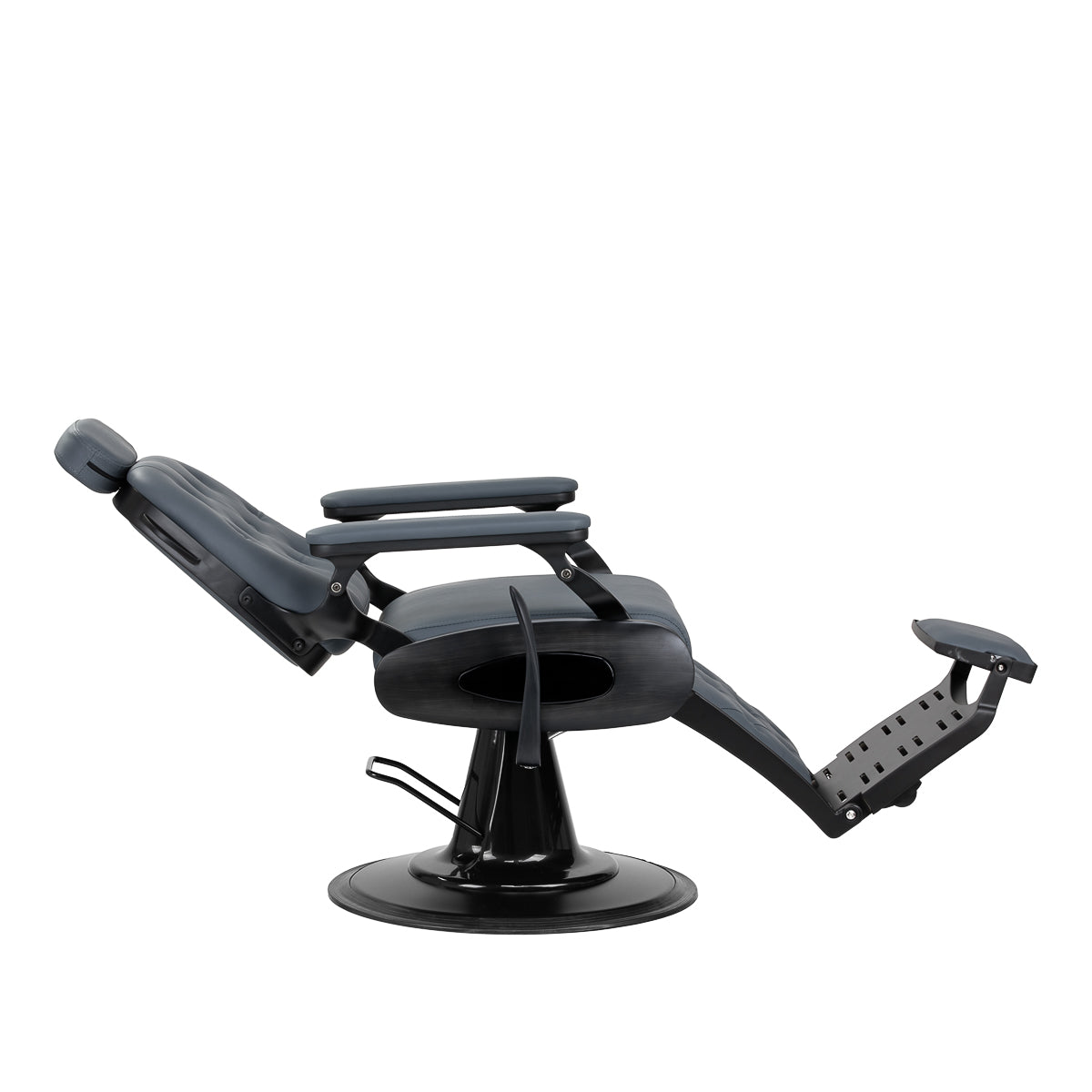 Francesco Barbierstuhl mit Gestell aus Graphit