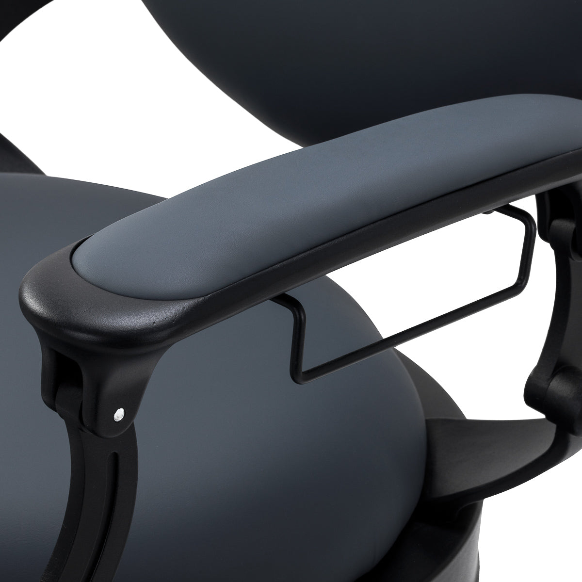 Barberstuhl Niccolo Graphit knopflos