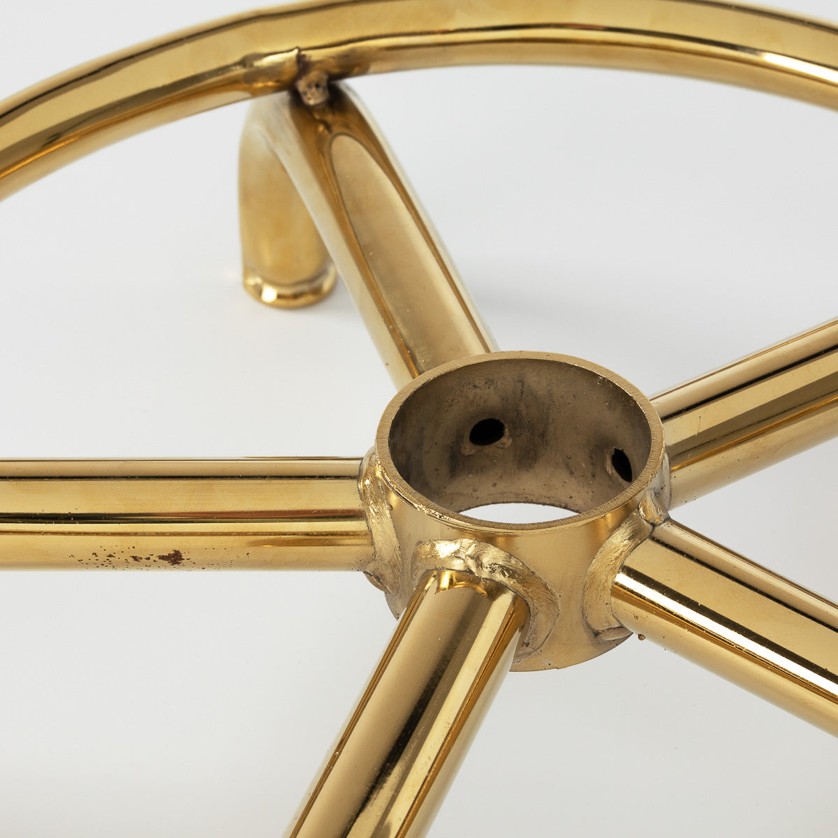 Kosmetikhocker 6001-G gold schwarz zweite Kategorie