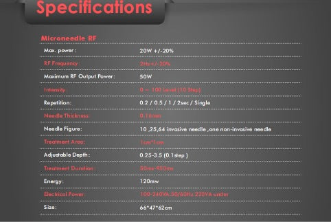 Aesthetic Multi Booster 3 in 1 - Microneedling, RF, Cooling Hammer und Akne-Pen