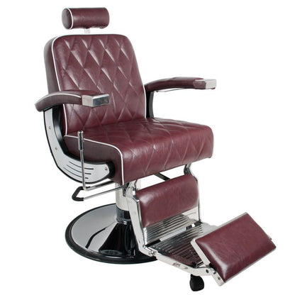 Gabbiano barberstuhl imperial bordeauxrot