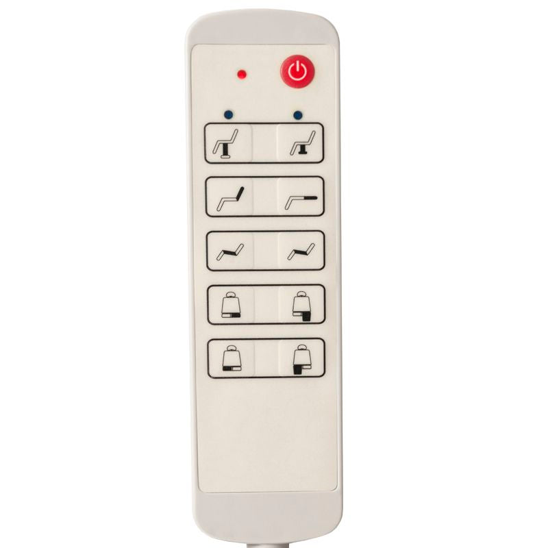 Elektrische kosmetikliege azzurro 869as pedi drehbar 5 motoren weiss