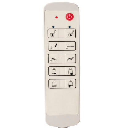 Elektrische kosmetikliege azzurro 869as pedi drehbar 5 motoren weiss