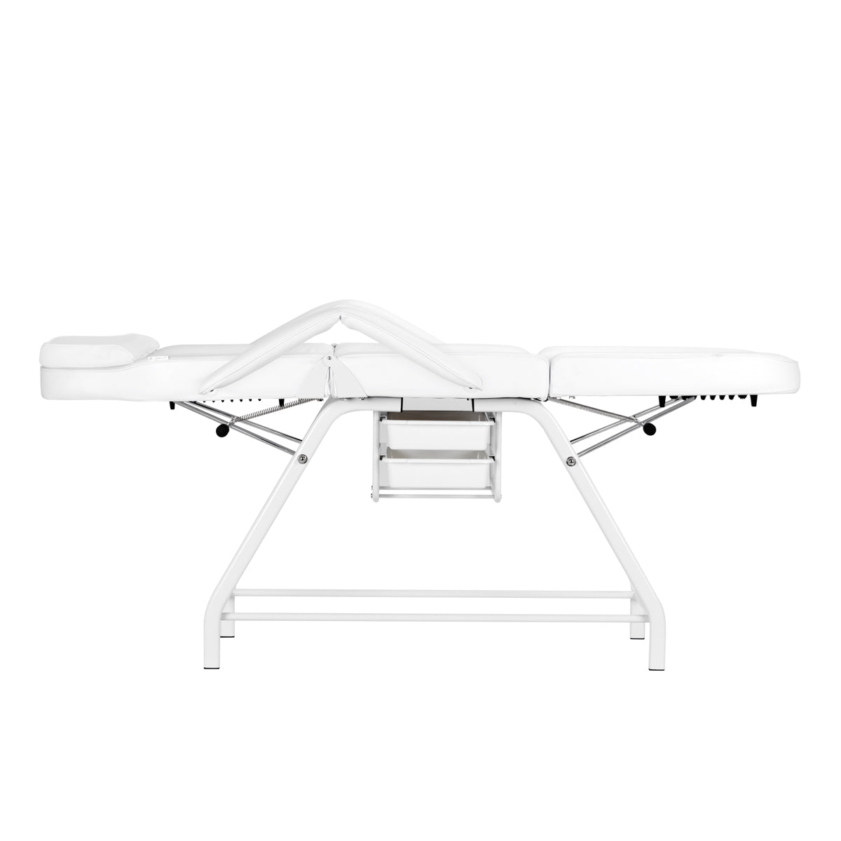 557A KOSMETIKSTUHL MIT KISTEN WEIß