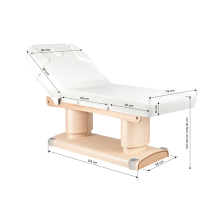 Spa-kosmetikliege azzurro 838 4 motoren mit heizung