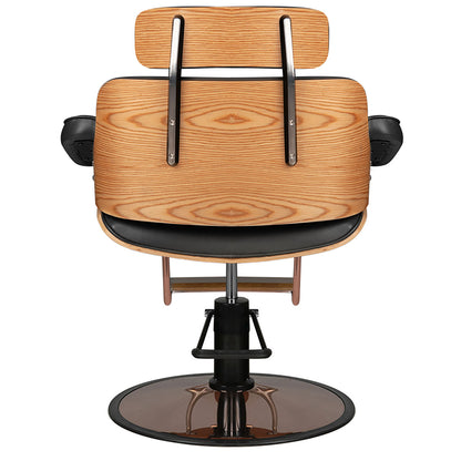 Gabbiano friseurstuhl florenz schwarz