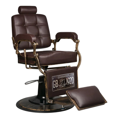 Gabbiano barberstuhl boss braun