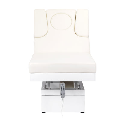 Spa-kosmetikliege azzurro 815b white mit beleuchtung beheizbar