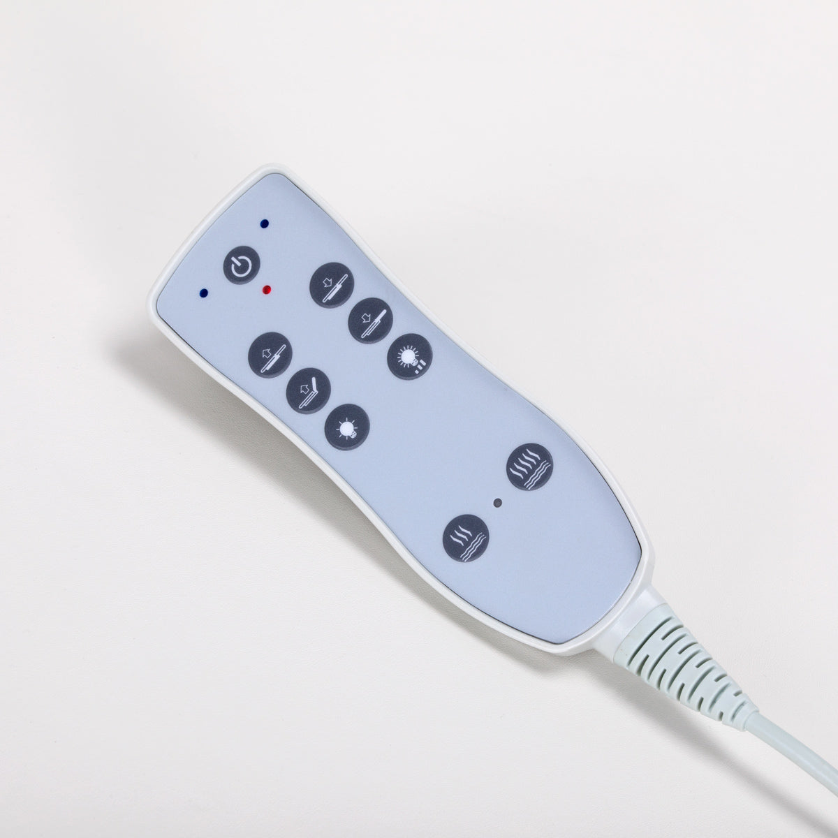 Spa-kosmetikliege azzurro 815b white mit beleuchtung beheizbar