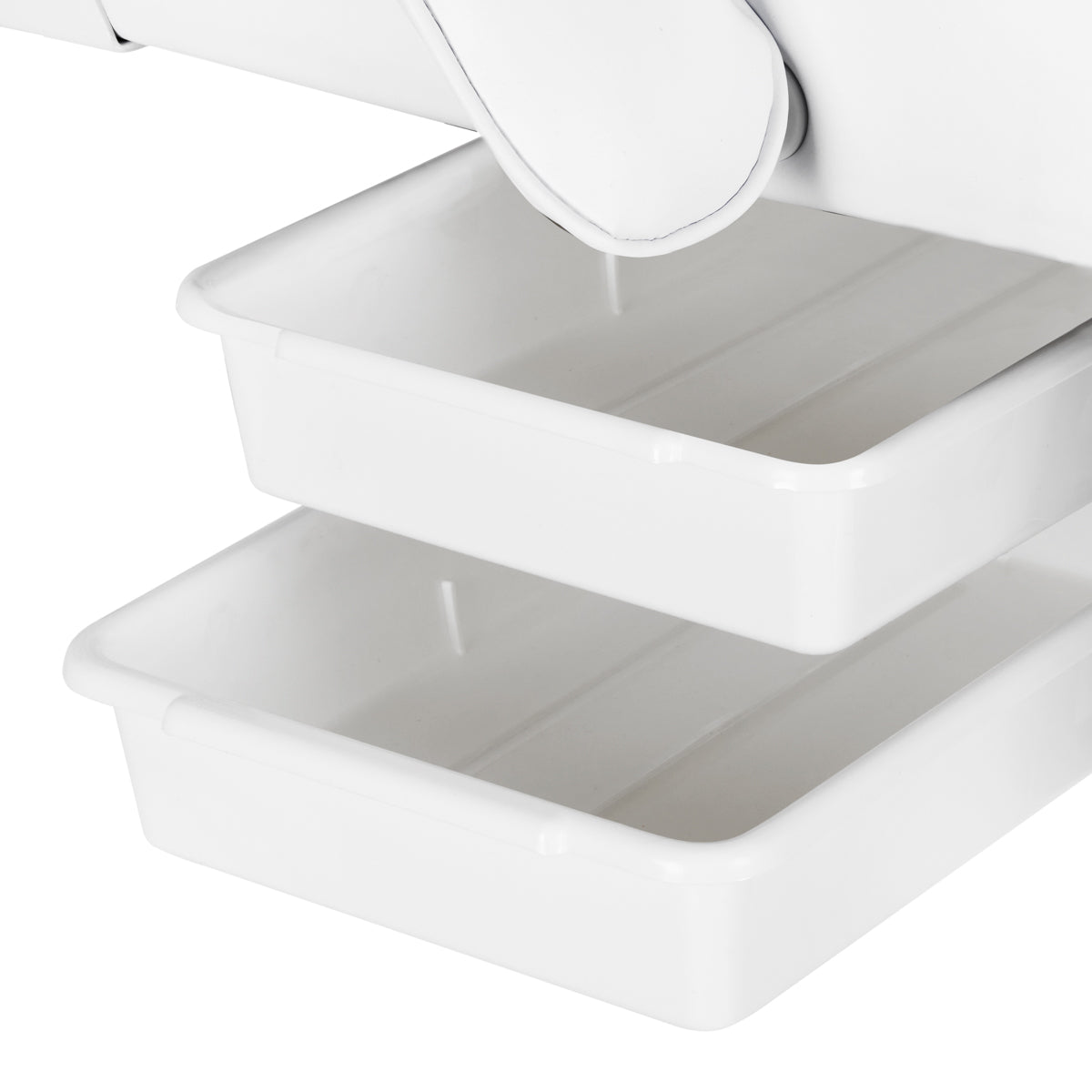 Sillon Kosmetikstuhl mit Küvetten weiß