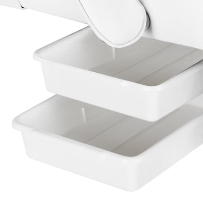 Sillon Kosmetikstuhl mit Küvetten weiß