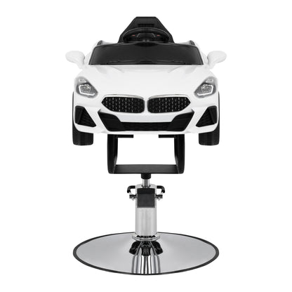 FRISEURSTUHL FÜR KINDER BM AUTO WEIß