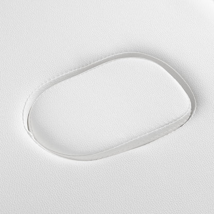 MASSAGELIEGE AUS HOLZ KLAPPBAR COMFORT ACTIV FIZJO LUX 2-SEKTIONEN 190X70 WEISS