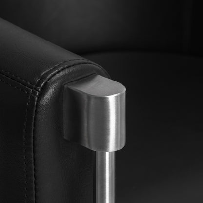 Gabbiano Friseurstuhl Burgos schwarz