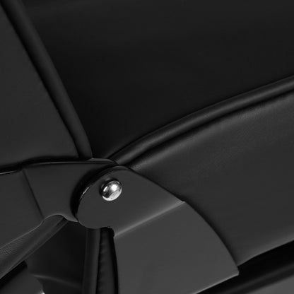 Kosmetikstuhl 557A mit Regalen schwarz