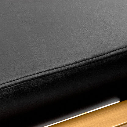 Porto-GM Friseurstuhl schwarz