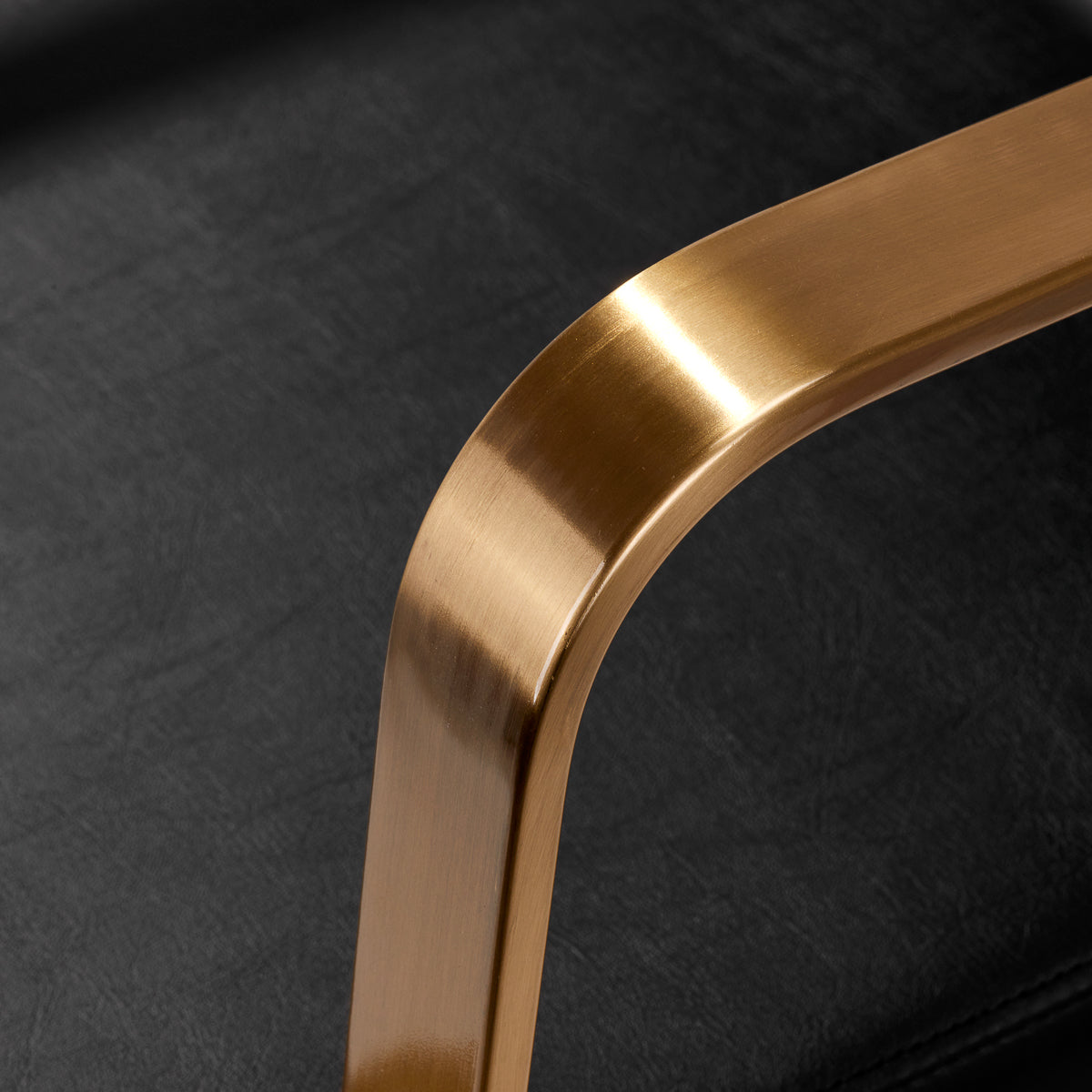 Porto-GM Friseurstuhl schwarz