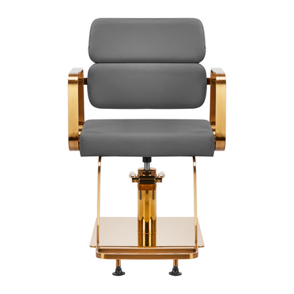 Porto-GM Friseurstuhl grau