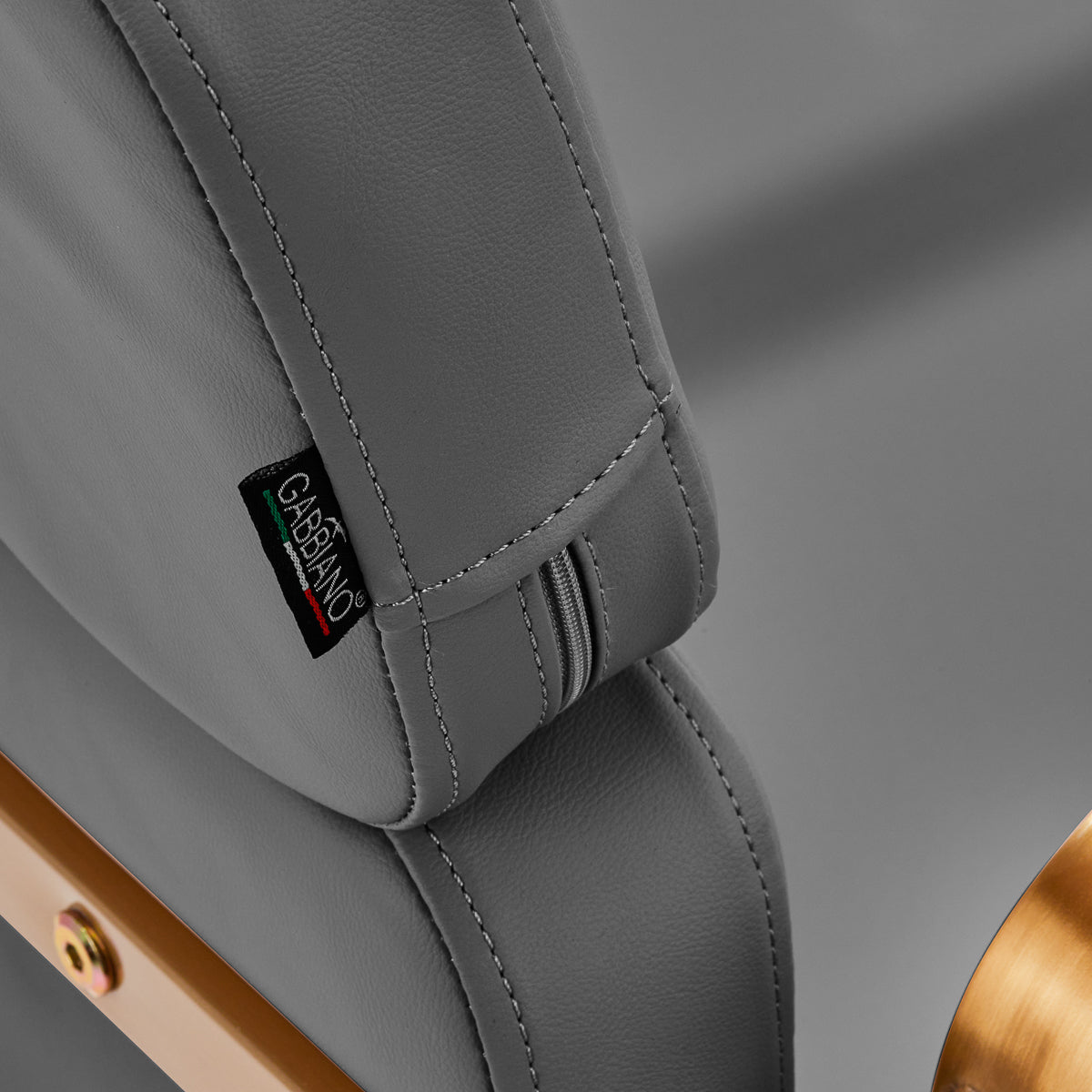 Porto-GM Friseurstuhl grau